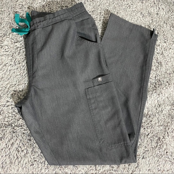 Figs Graphite Yola Scrub Bottoms - Picture 2 of 3